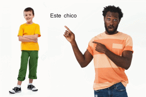 Pronombres demostrativos