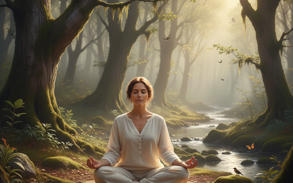 Observa tu imagen meditando…